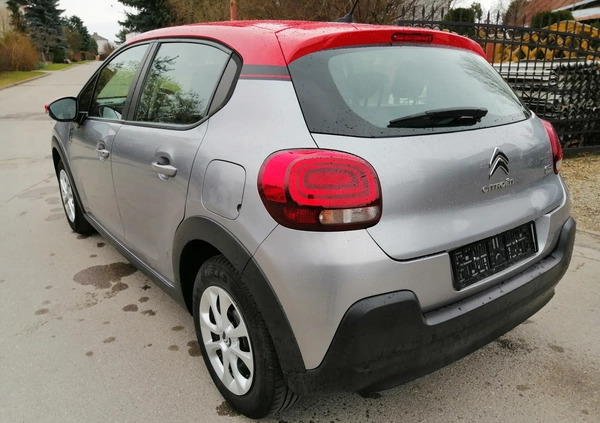 Citroen C3 cena 44500 przebieg: 68656, rok produkcji 2019 z Krasnystaw małe 352